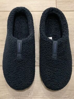 BOMBAS Men's Sunday Slipper Navy Blue Size 9 NEW